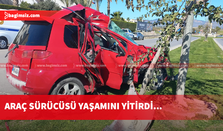 Gönyeli'de meydana gelen ikinci trafik kazası da ölümle sonuçlandı...