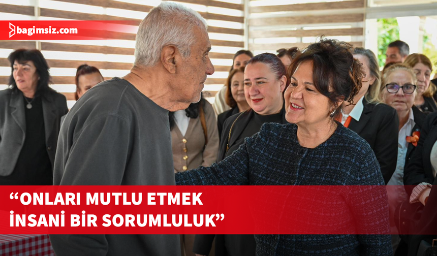 Zerrin Üstel Lapta Huzurevi’ni ziyaret etti