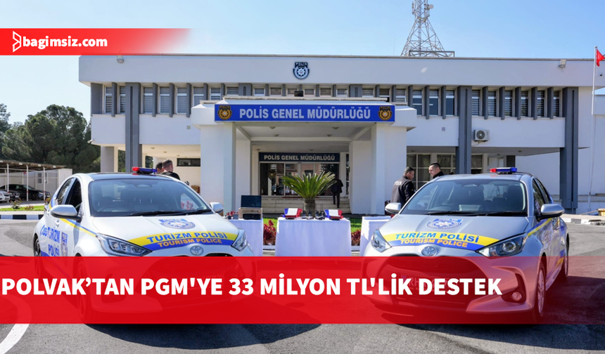 POLVAK’tan polise 33 milyon TL'lik dev destek: Araç ve ekipmanlar tanıtıldı