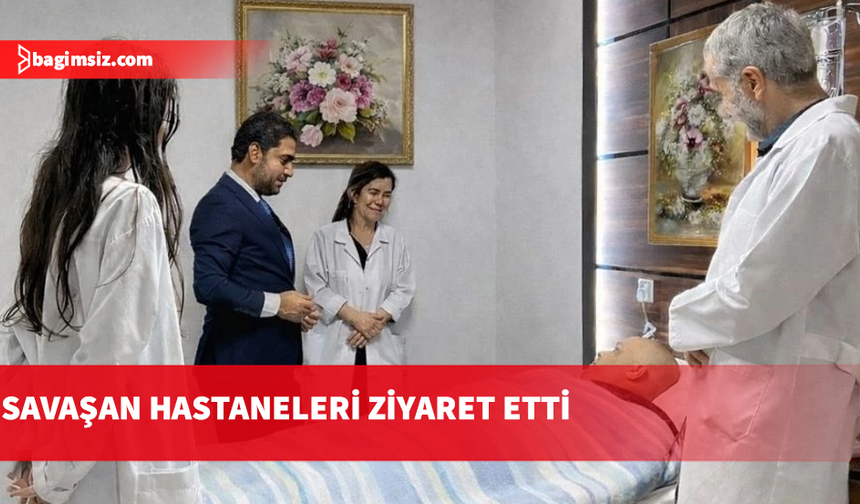 Ahmet Savaşan hastaneleri ziyaret etti: Sağlık çalışanlarının Tıp Bayramı'nı kutladı