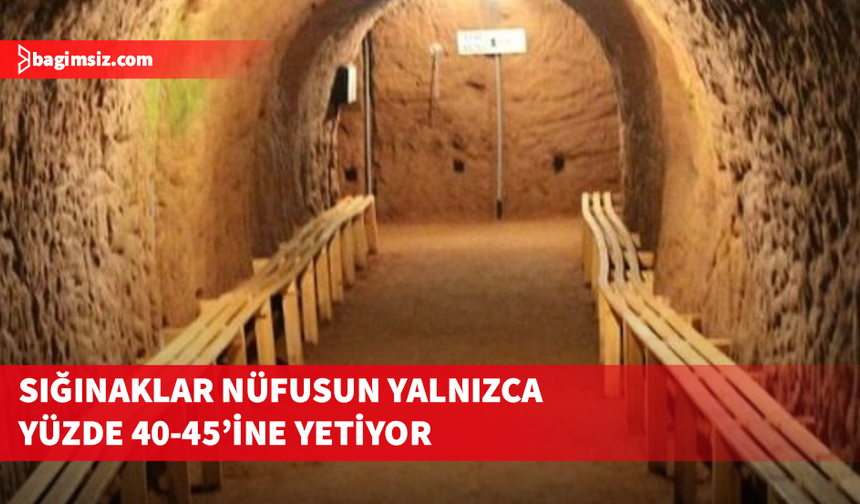 Güney'de 2 bin 500 civarında sığınak olduğu belirtildi