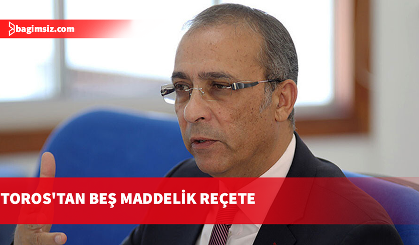 CTP Milletvekili Toros’tan 5 maddelik kurtuluş reçetesi