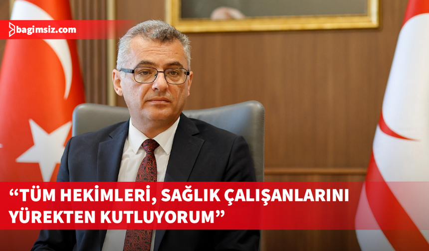 Cumhurbaşkanı Erhürman 14 Mart Tıp Bayramı'nı kutladı