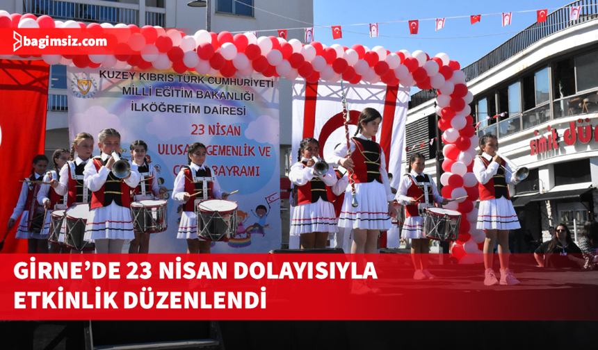 Okullar Girne’de 23 Nisan İçin Bir Araya Geldi