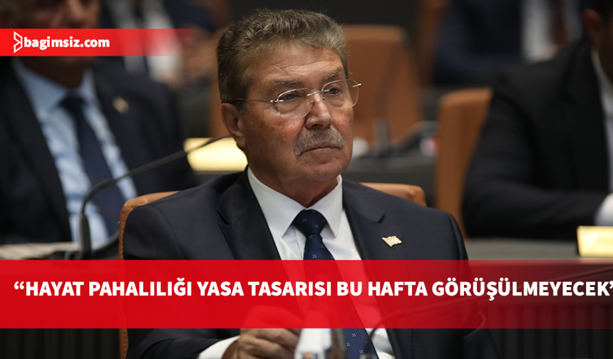 Üstel: Hayat pahalılığı düzenlemesi bir sonraki Meclis gündemine ertelendi