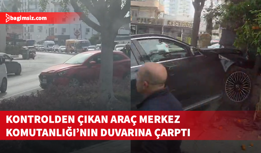 Lefkoşa'da korkutan kaza!