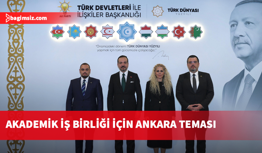 Bahçeşehir Kıbrıs Üniversitesi’nden AK Parti Genel Merkezi’ne ziyaret