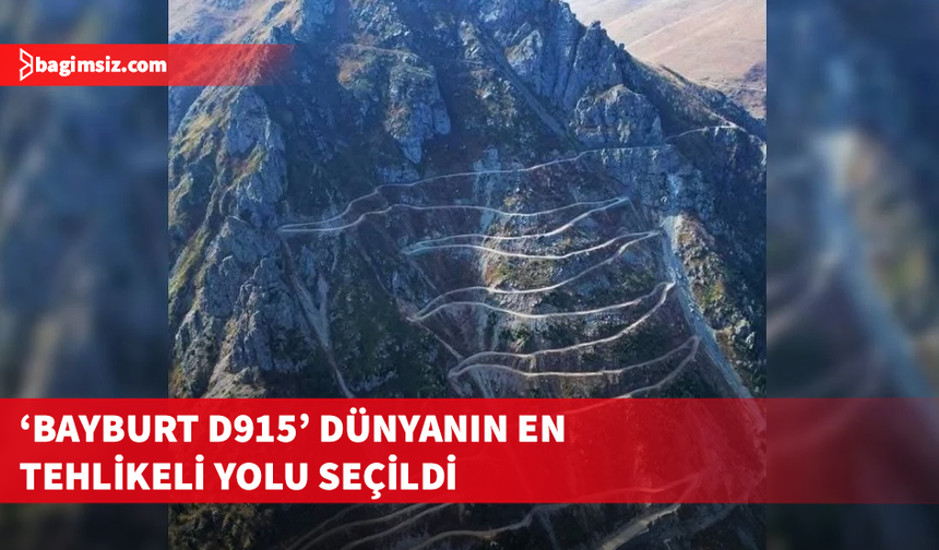 29 keskin viraj ve bariyersiz: Bayburt D195 yolu dünyanın en tehlikeli yolu seçildi