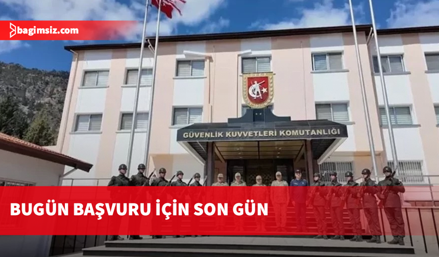 GKK askeri öğrenci başvuruları bugün sona eriyor