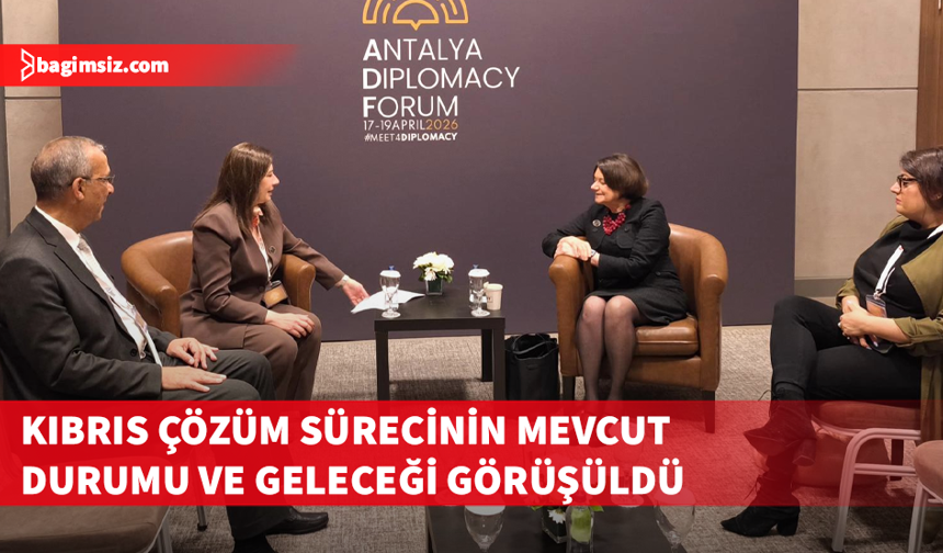 CTP Genel Başkanı İncirli, BM yetkilisi Rosemary Di Carlo ile görüştü