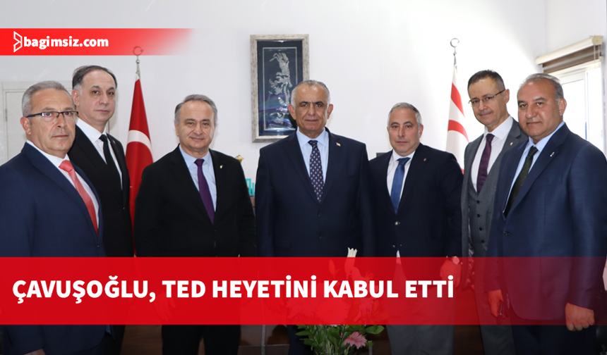 Çavuşoğlu, TED Genel Başkanı Pehlivanoğlu ile görüştü
