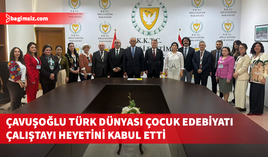 Çavuşoğlu, Türk Dil Kurumu Başkanı Mert’i kabul etti