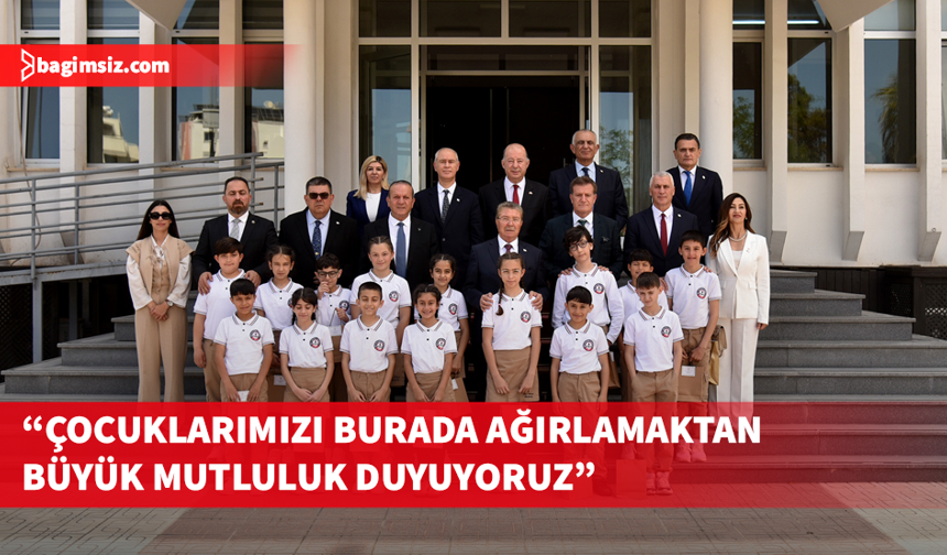 23 Nisan Ulusal Egemenlik ve Çocuk Bayramı kapsamında çocuklar Bakanlar Kurulu’nu devraldı