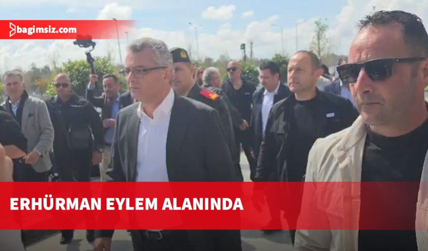 Tuğcu gözaltında, Erhürman eylem alanında!