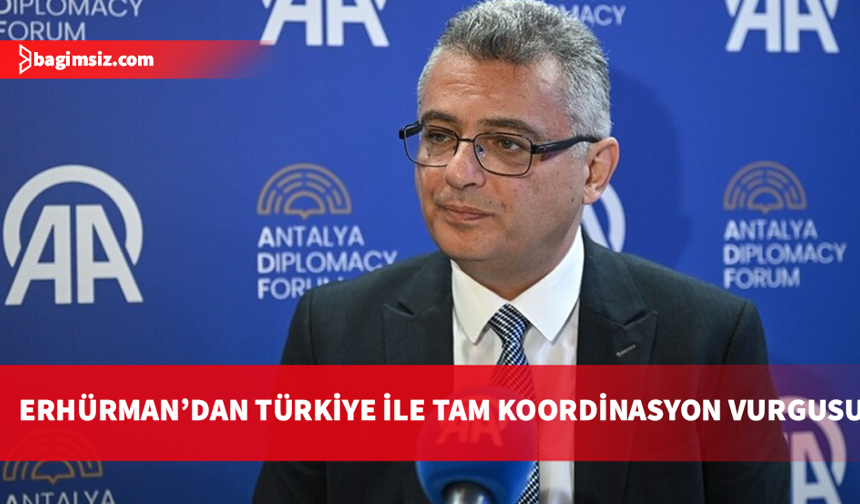 Cumhurbaşkanı Erhürman, dış politikada Türkiye ile istişare içerisinde olduklarını söyledi