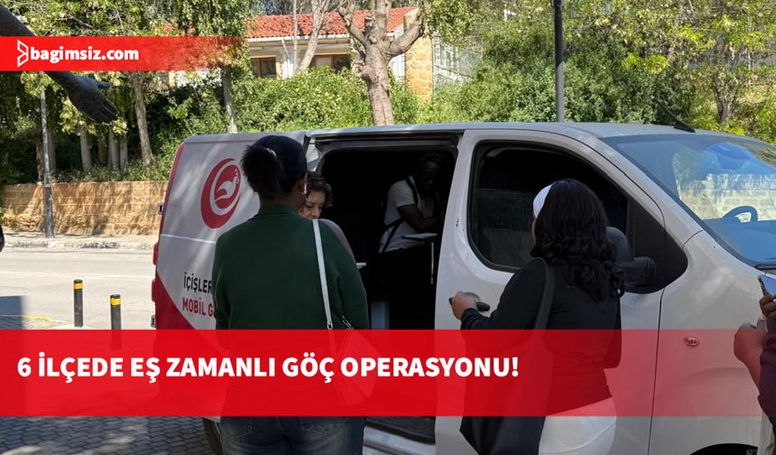 Ülke genelinde eş zamanlı göç denetimleri: İkamet izinsiz yedi kişi tespit edildi