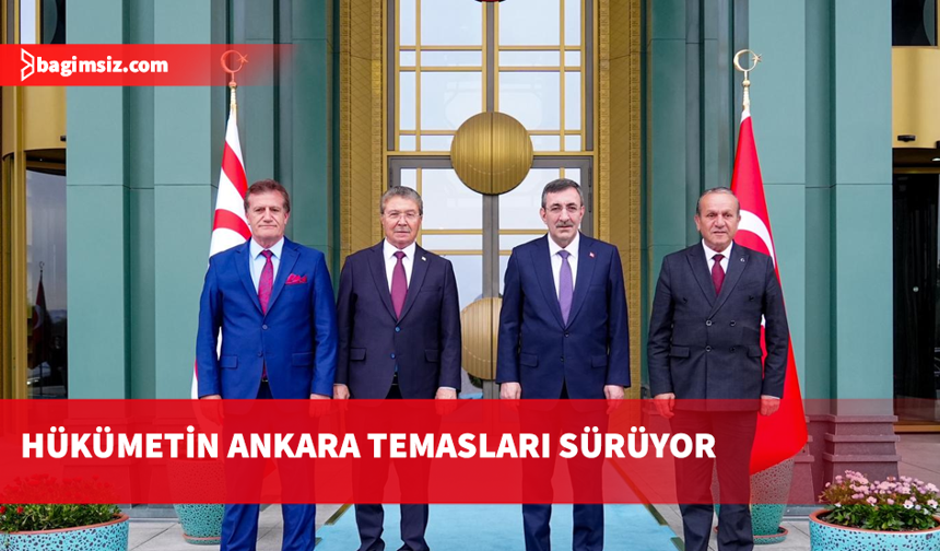 Hükümetin Ankara temasları sürüyor: Üstel, Ataoğlu ve Arıklı Cevdet Yılmaz ile bir araya geldi