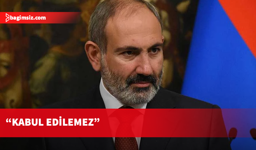 Ermenistan'da Türkiye bayrağı yakıldı