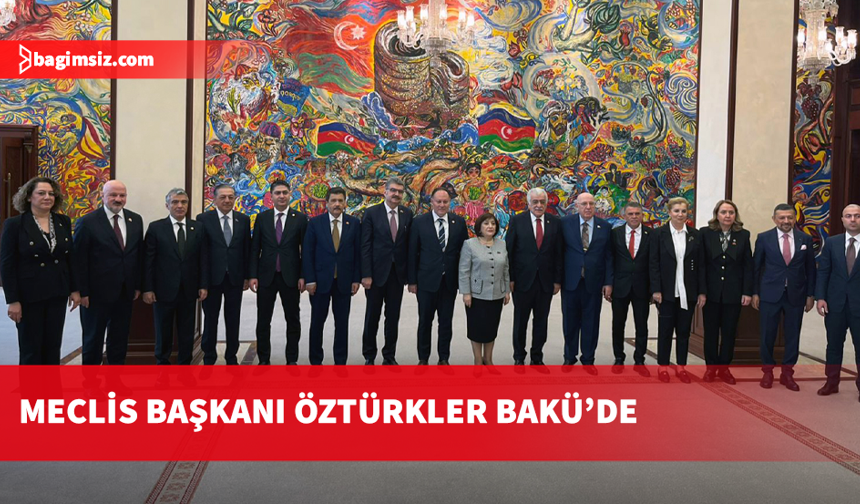 Öztürkler, Azerbaycan Milli Meclisi Başkanı Gafarova ile görüştü