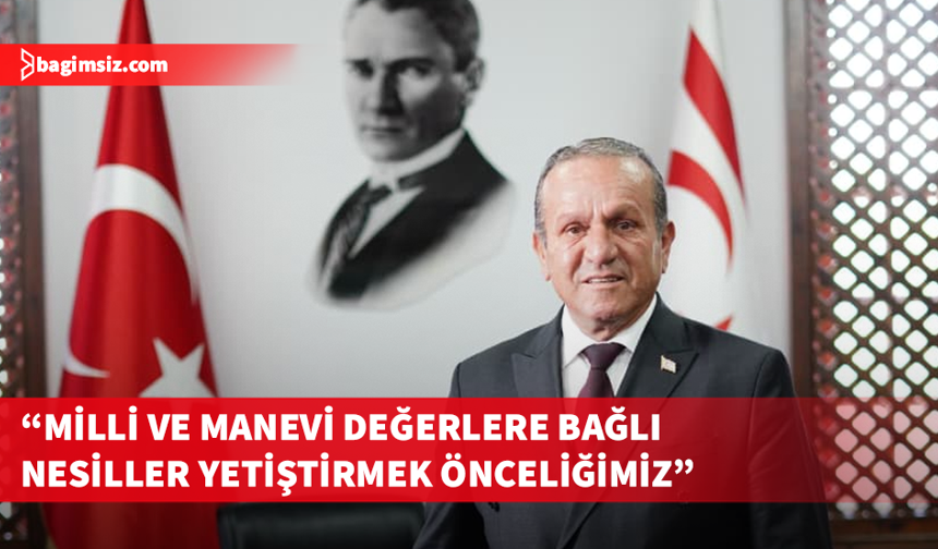 Ataoğlu, 23 Nisan Ulusal Egemenlik ve Çocuk Bayramı dolayısıyla mesaj yayımladı