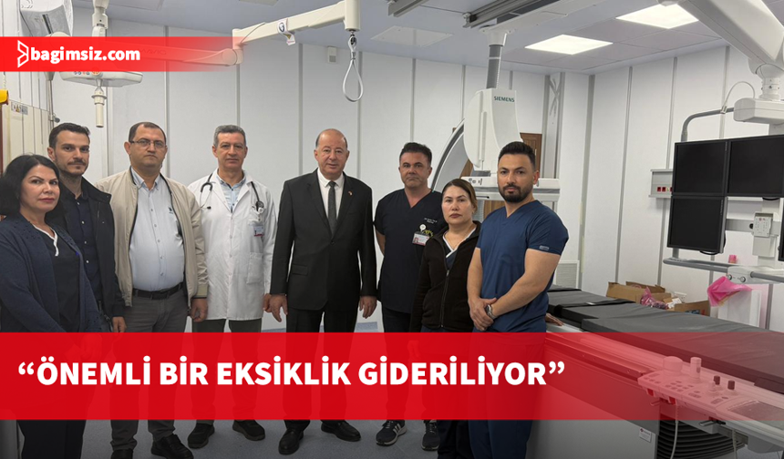 Dinçyürek: Mağusa Devlet Hastanesi’nde Anjiyo Merkezi hizmete hazır