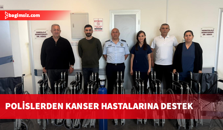 Kıbrıs Türk Polis Mensupları Derneği'nden, Onkoloji Bölümü’ne bağış