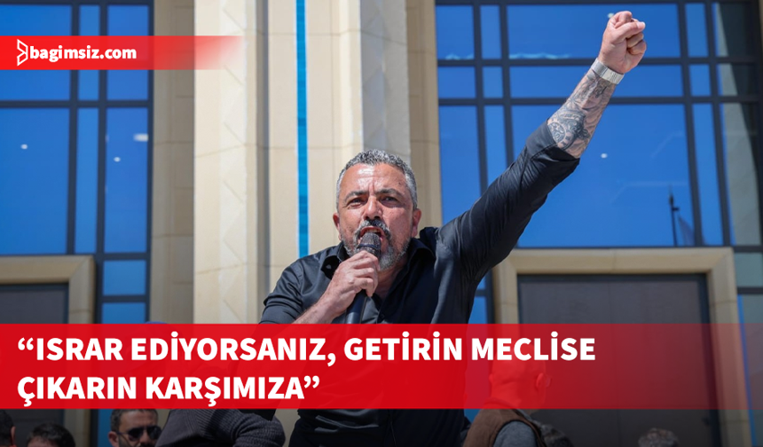 Serdaroğlu: Pazartesi gününe ertelenen yasa tasarısına karşı Meclis önünde olacağız