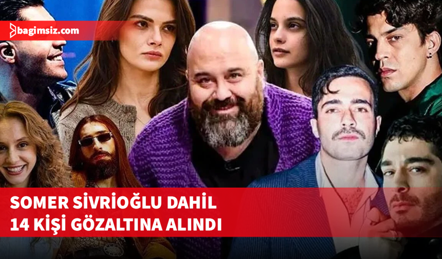 Ünlülere yönelik uyuşturucu operasyonunda 14 kişi gözaltına alındı