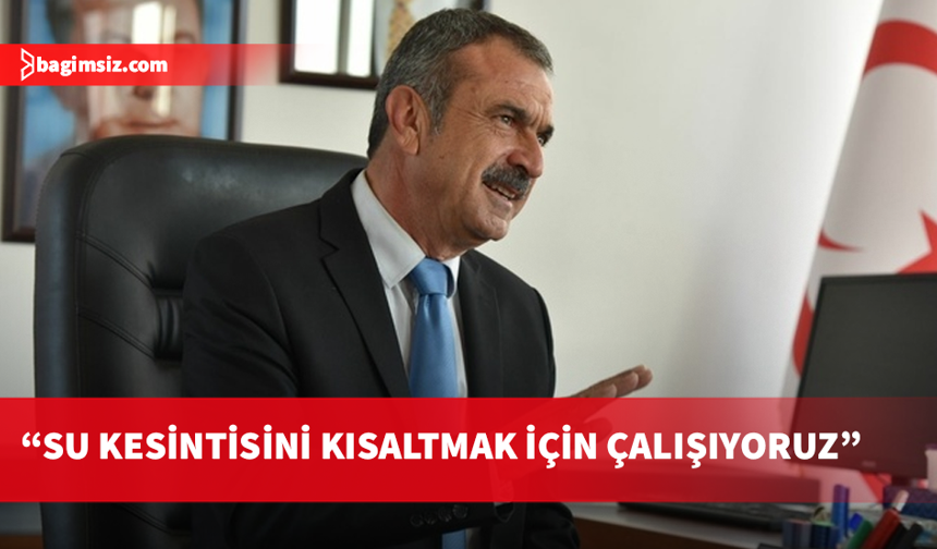 Uluçay: Su sorunu için kalıcı adımlar atılıyor