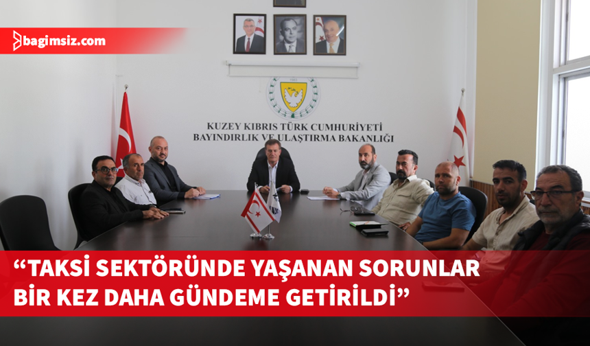 Arıklı, Kıbrıs Türk Taksiciler Dernekleri Federasyonu’nu kabul etti