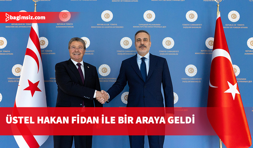 Başbakan Üstel, Hakan Fidan’la görüştü