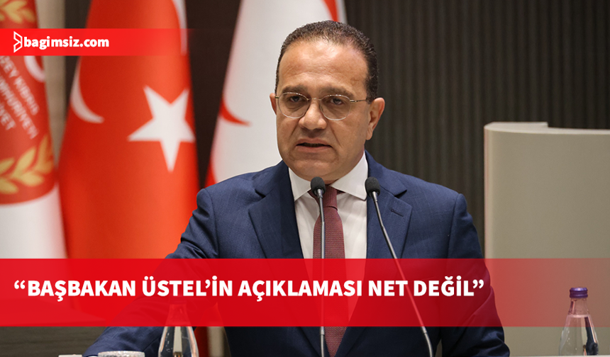 Erkut Şahali: Üstel’in sözleri yasanın geri çekildiği anlamına gelmiyor!