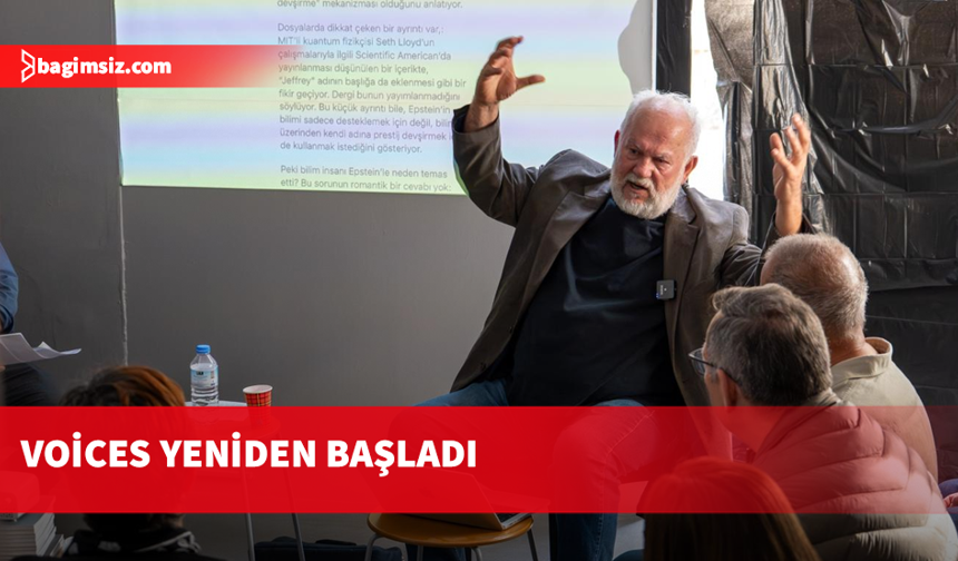Voices konuşmalar serisi yeniden başladı, ilk konuk Mete Hatay oldu