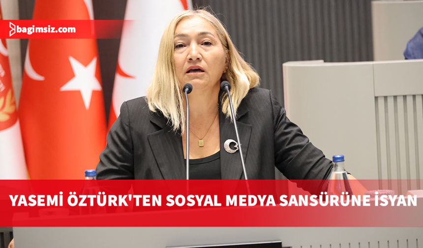 UBP Milletvekili Yasemi Öztürk'ün facebook hesabı kapatıldı