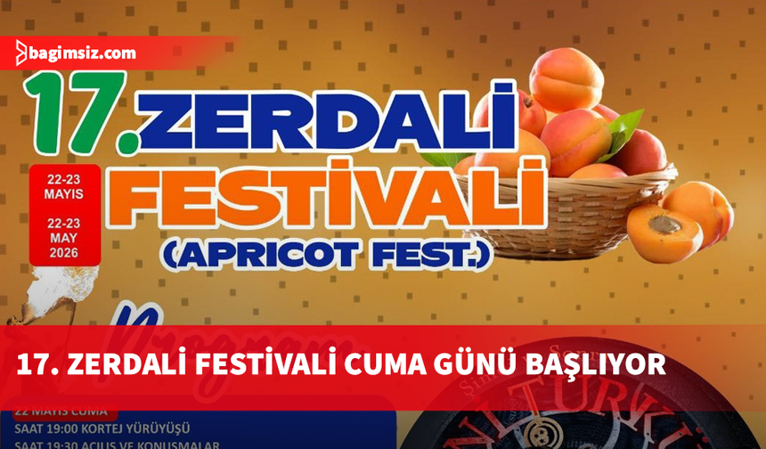 Çatalköy - Esentepe Belediyesi 17. Zerdali Festivali başlıyor