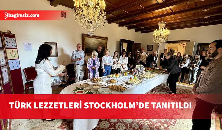 Türk lezzetleri Stockholm’de tanıtıldı