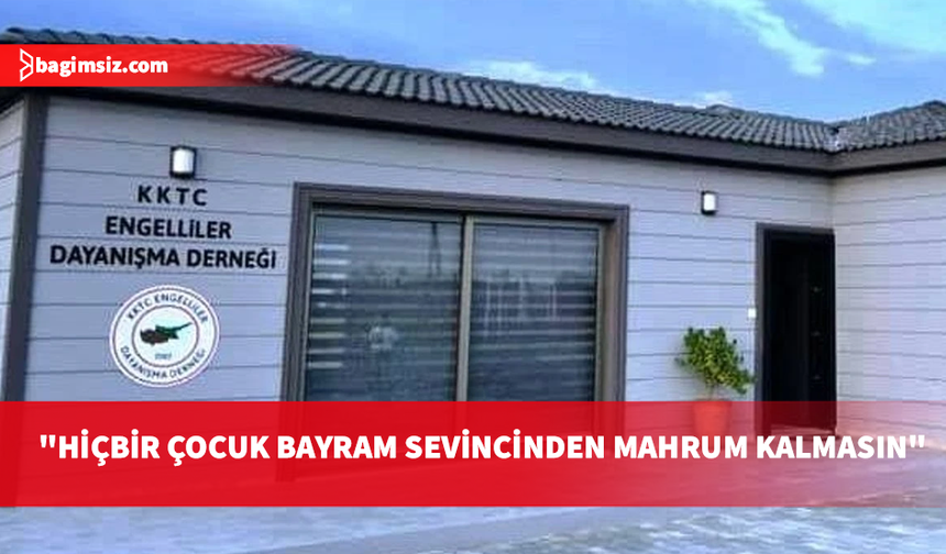 Engelliler Dayanışma Derneğinden anlamlı adım: 170 çocuğa bayramlık kıyafet desteği
