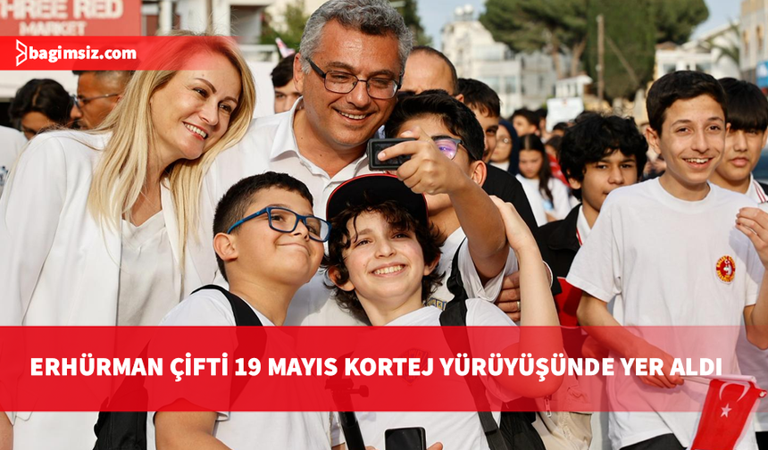Cumhurbaşkanı Tufan Erhürman ve eşi Nilden Bektaş Erhürman, “107. Yıl Korteji’ne” katıldı