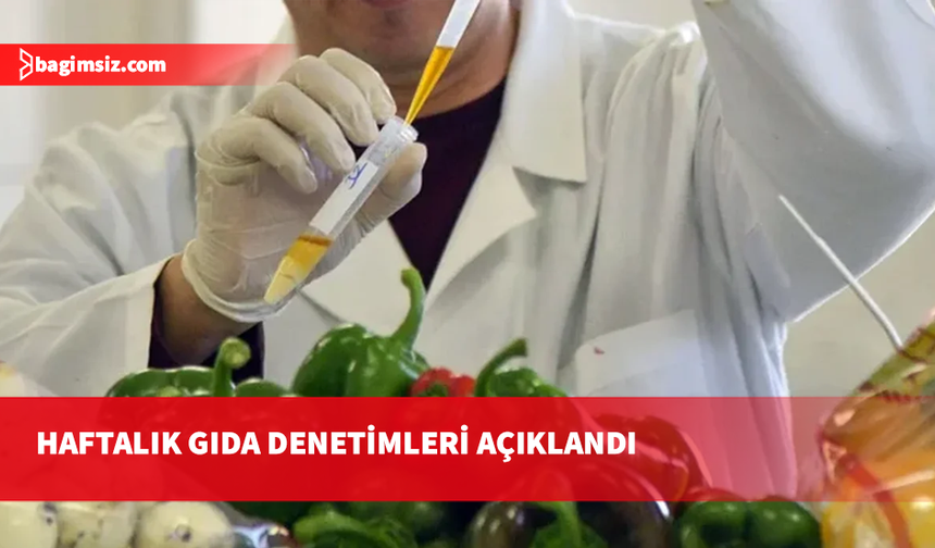 İthal kivide limit üstü, yerli biberde tavsiye dışı ilaç tespit edildi