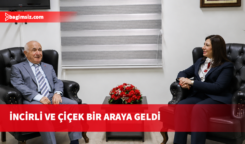 CTP Genel Başkanı İncirli TBMM eski başkanı Çiçek ile görüştü