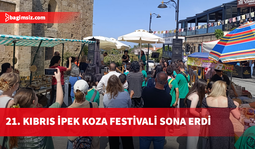 21. Kıbrıs İpek Koza Festivali yapıldı