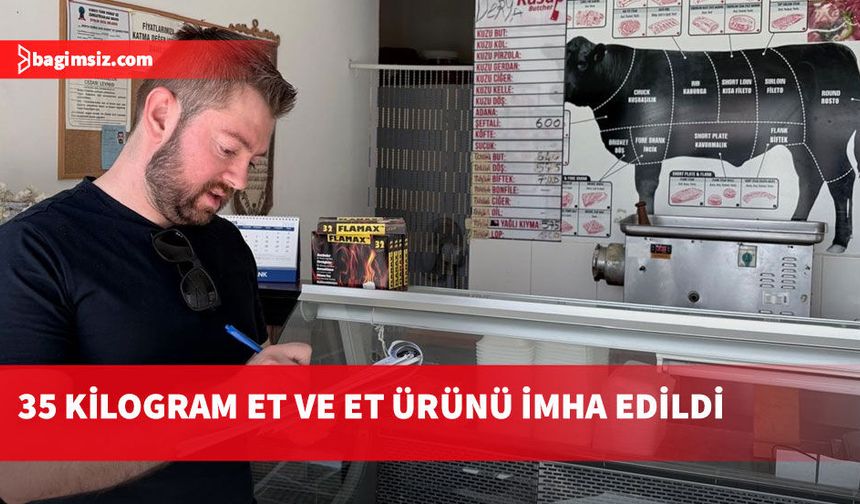 Veteriner Dairesi kasap denetimleri gerçekleştirdi