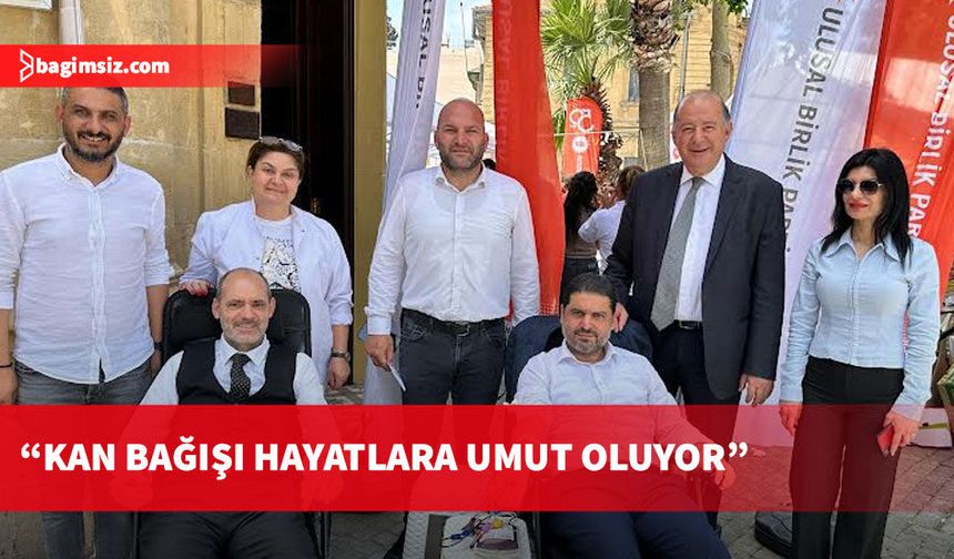 Savaşan, kan bağışı ve kermes etkinliklerine verilen desteğe teşekkür etti