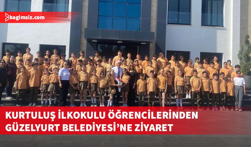 Kurtuluş İlkokulu öğrencileri Güzelyurt Belediyesini ziyaret etti