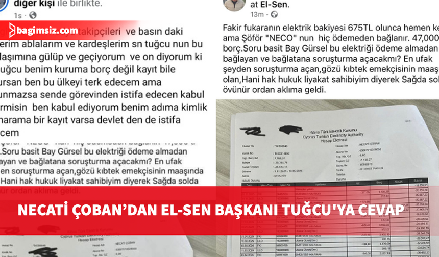 Necati Çoban’dan Tuğcu'ya cevap: Adıma kayıt bulursan istifa ederim