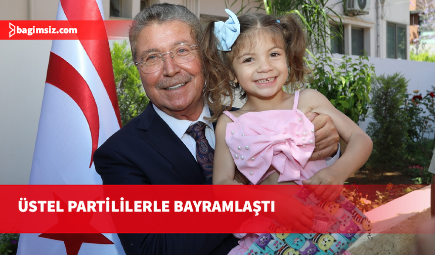 Başbakan Üstel, UBP Genel Merkezi’nde partililerle bayramlaştı