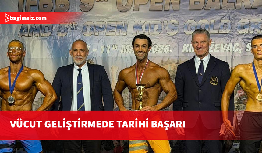 Vücut geliştirme sporcuları Sırbistan’da başarılı sonuçlar elde etti