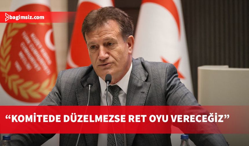 Arıklı’dan Üst Kademe Yöneticileri Düzenleme Yasası’na ilişkin açıklama