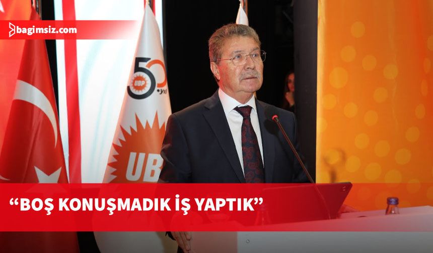 UBP Genel Başkanı Başbakan Üstel, UBP Tüzük Kurultayında konuştu