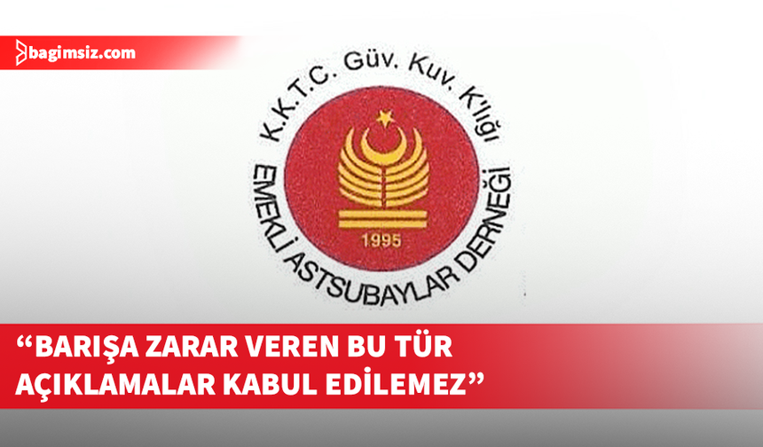 Emekli Astsubaylar Derneği, Yunan vekil Latinopoulou'nun açıklamalarını kınadı